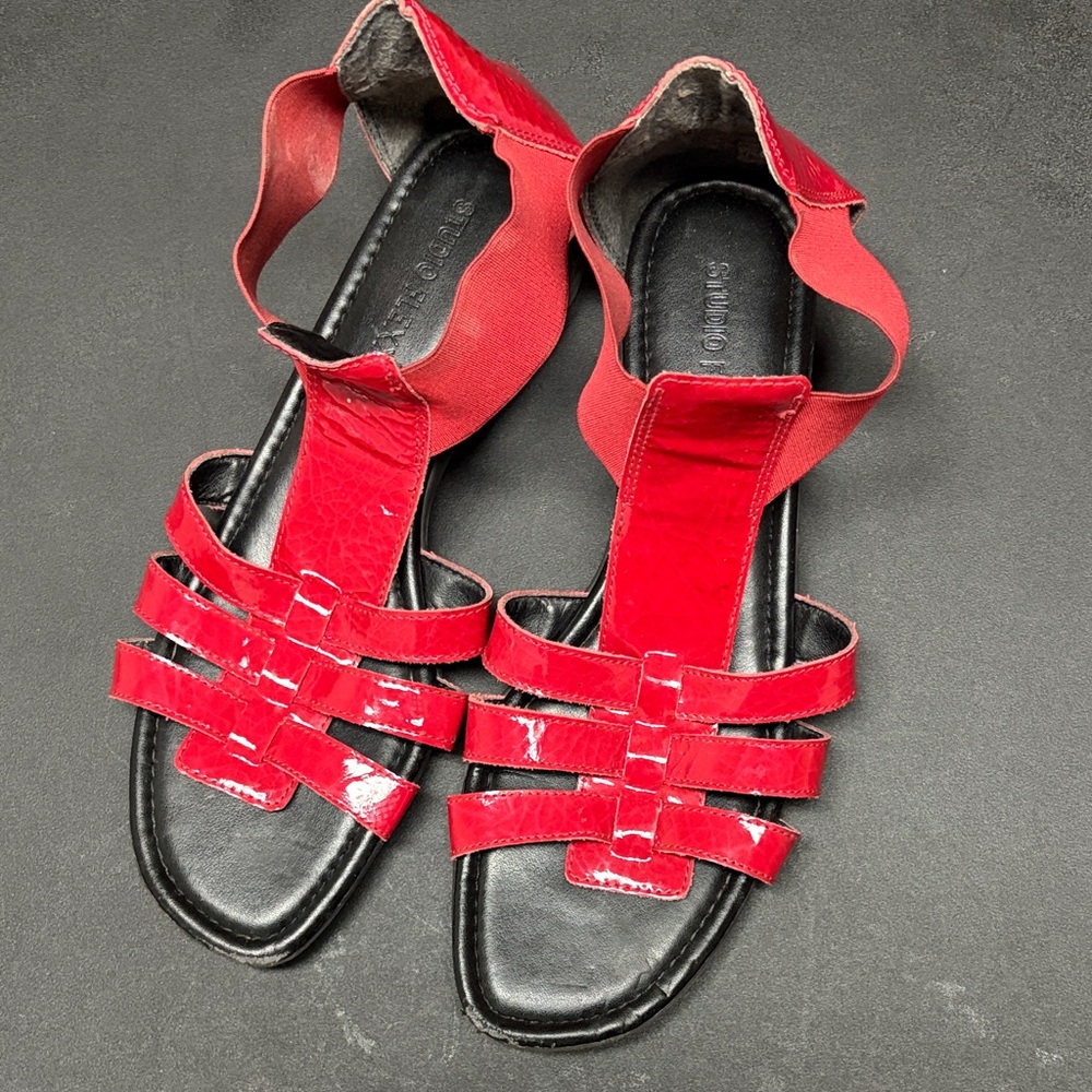Red Sandals